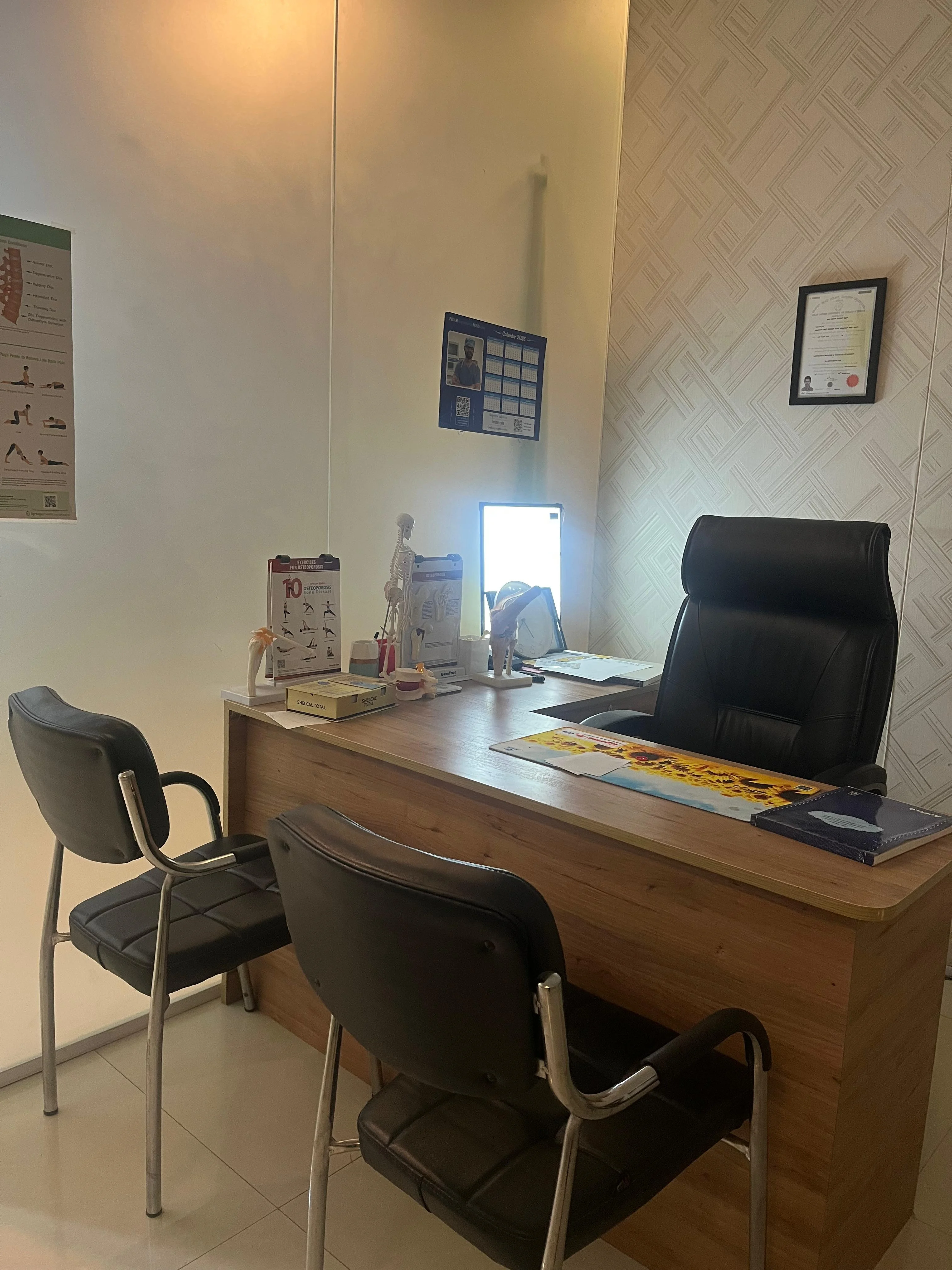 Genesis Motion physiotherapy consultation room